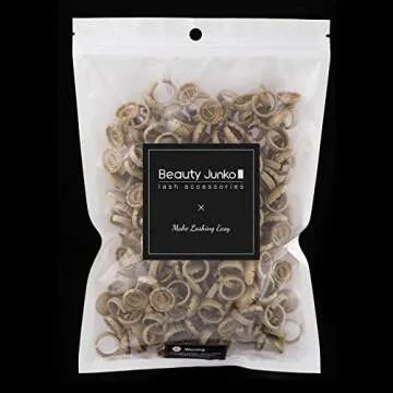 200PCS Volume Glue Rings for Lash Extensions Fanning