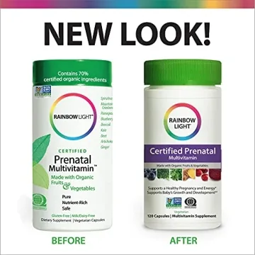 Rainbow Light Organic Prenatal Multivitamin for Expecting Moms