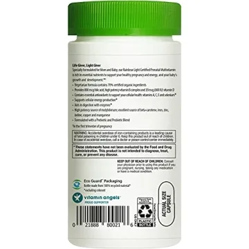 Rainbow Light Organic Prenatal Multivitamin for Expecting Moms