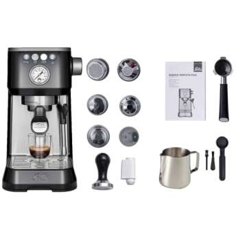 SOLIS Barista Perfetta Espresso Machine, Black