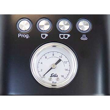 SOLIS Barista Perfetta Espresso Machine, Black