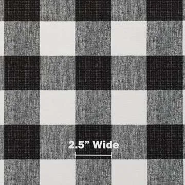 RSH DECOR: Tufted U-Shapes & Lumbars Set of 4 | Water-Resistant Cushions for Patio Furniture