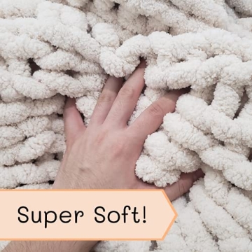 Adyrescia Chunky Knit Blanket Throw | Luxurious Hand Knit Yarn