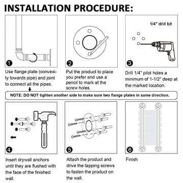 HouseAid Industrial Pipe Towel Rack, Farmhouse Bathroom Towel Storage Holder, Vintage Style Towel Organization, Wall Mounted, Matte Black