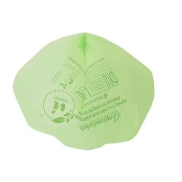 Eco-Friendly UNNI Compostable Liner Bags for Kitchen Waste
