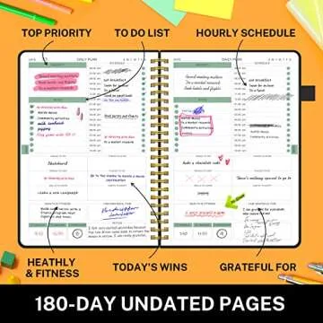 Planner Daily Pro - Undated with Hourly Schedules