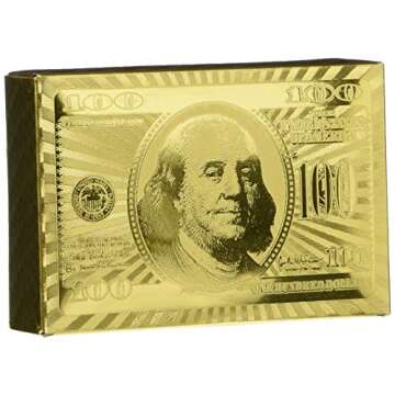 Trademark Poker GLDCARD 24K Gold Playing Cards