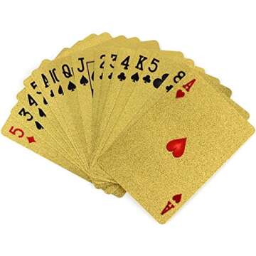 Trademark Poker GLDCARD 24K Gold Playing Cards