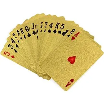Trademark Poker GLDCARD 24K Gold Playing Cards