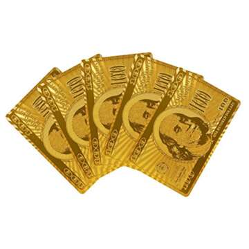 Trademark Poker GLDCARD 24K Gold Playing Cards