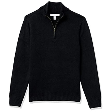 Stylish Amazon Essentials Men's Quarter-Zip Sweater for All Seasons