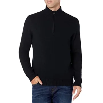 Stylish Amazon Essentials Men's Quarter-Zip Sweater for All Seasons