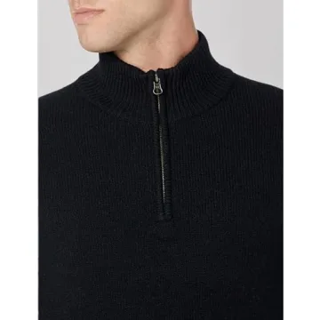 Stylish Amazon Essentials Men's Quarter-Zip Sweater for All Seasons