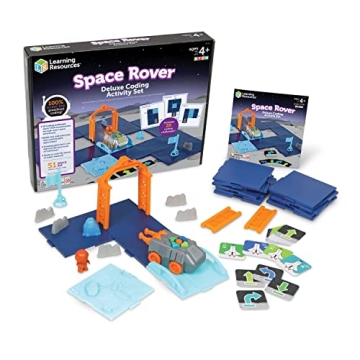 Space Rover Deluxe Coding Set: STEM Toy for Kids to Explore & Learn