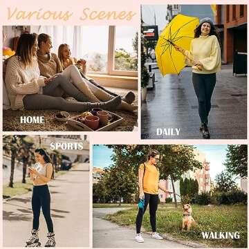 High Waisted Leggings for Women 7 Pack - Comfort & Style