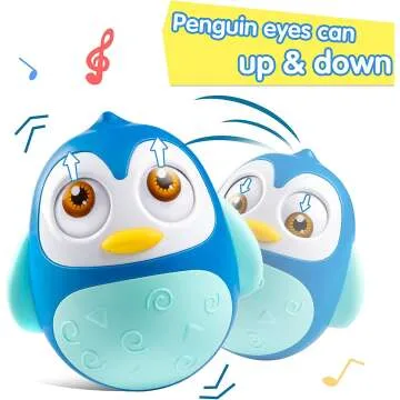 Roly Poly Baby Toys for 6-12 Months - Wobble & Play