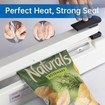 R-PACK Impulse Heat Sealer - Instant, Safe & Versatile Sealing