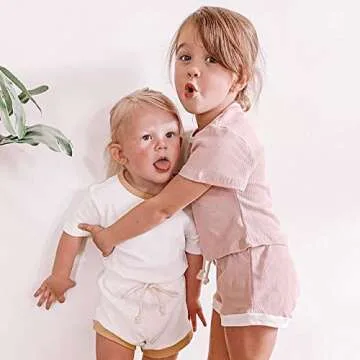 Cute Baby Summer Outfit Set for Boys and Girls