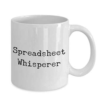 Game On Novelties Spreadsheet Mug - Perfect Gift for Accountants and Analysts