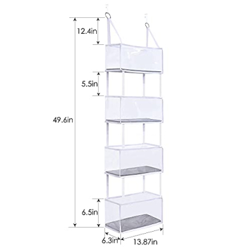 ULG Over Door Organizer with Large Pockets for Storage