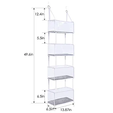ULG Over Door Organizer with Large Pockets for Storage