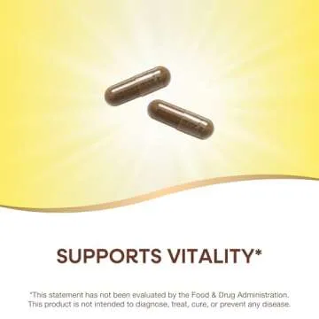 Nature's Way Gotu Kola - 950 mg per 2-capsule serving - Supports Vitality & Longevity* - Gluten & Dairy Free - Non-GMO Project Verified - 180 Vegan Capsules