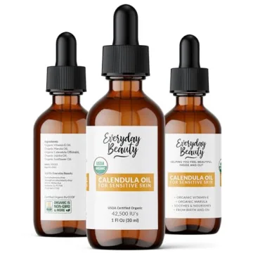 Organic Calendula Oil For Sensitive Skin - Nourishing Skincare