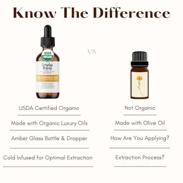 Organic Calendula Oil For Sensitive Skin - Nourishing Skincare