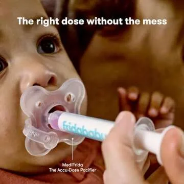 Frida Baby Mobile Medicine Cabinet Travel Kit, Baby Essentials Gift Set Includes NoseFrida Snotsucker, Rectal Thermometer, MediFrida Medicine Dispenser with Portable Carrying Case