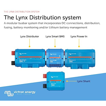Victron Energy Lynx Distributor - 4 Fuse DC Bus Bar