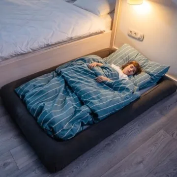 HUGBINO Toddler Travel Air Bed - Portable & Safe