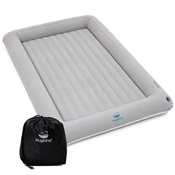 HUGBINO Toddler Travel Air Bed - Portable & Safe