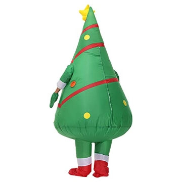 eLUUGIE Inflatable Christmas Tree Costume 2 Pack Fun