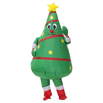 eLUUGIE Inflatable Christmas Tree Costume 2 Pack Fun