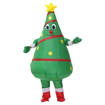 eLUUGIE Inflatable Christmas Tree Costume 2 Pack Fun