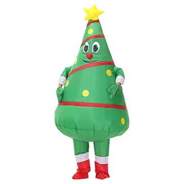 eLUUGIE Inflatable Christmas Tree Costume 2 Pack Fun