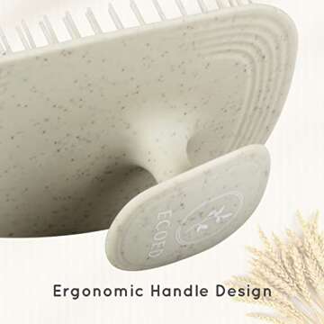 Ecoed Scalp Massager Shampoo Brush for Healthy Hair