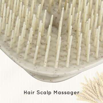 Ecoed Scalp Massager Shampoo Brush for Healthy Hair