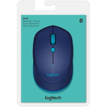 Logitech M535 Bluetooth Mouse in Stylish Blue