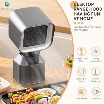 OFIDUS Portable Range Hood For Indoor BBQ & Camping