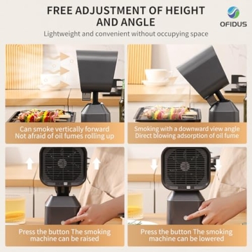 OFIDUS Portable Range Hood For Indoor BBQ & Camping