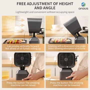 OFIDUS Portable Range Hood For Indoor BBQ & Camping