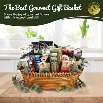 Gift Basket Village - The Best of the Best Gourmet Gift Baskets - Food Gift Basket Loaded with Crack...