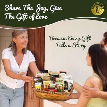 Gift Basket Village - The Best of the Best Gourmet Gift Baskets - Food Gift Basket Loaded with Crackers, Wafers & Spreads - Food Gift Baskets for Any Occasion - Made in USA - Ideal Gourmet Gift Basket