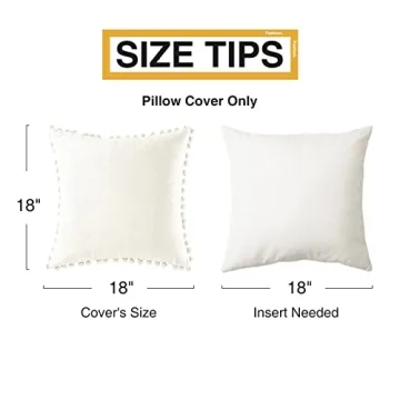 Top Finel Velvet Throw Pillow Covers Set of 2, Soft and Durable