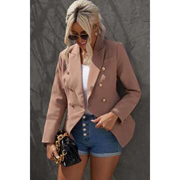 Stylish Paitluc Women's Blazer for Work & Casual Wear