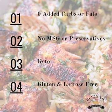 Borsari Seasoned Salt Gift Set - All Purpose Original, Citrus, and Cracked Pepper Seasonings - Gluten Free Gourmet Sea Salt Blends With Herbs and Spices - Set of 3, 3-4 oz Shaker Bottles