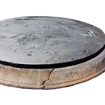 Rustic Whiskey Barrel Head for Home Bar Decor