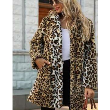 TOPONSKY Pinot Faux Fur Party Winter Coat – Stylish and Cozy for 2023