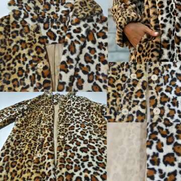 TOPONSKY Faux Fur Winter Coat – Stylish Warmth for Parties